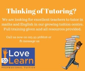 Tutors Wanted